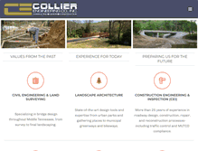 Tablet Screenshot of collierengineering.com